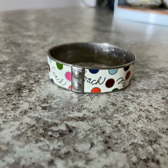 Coach bracelet polka dots